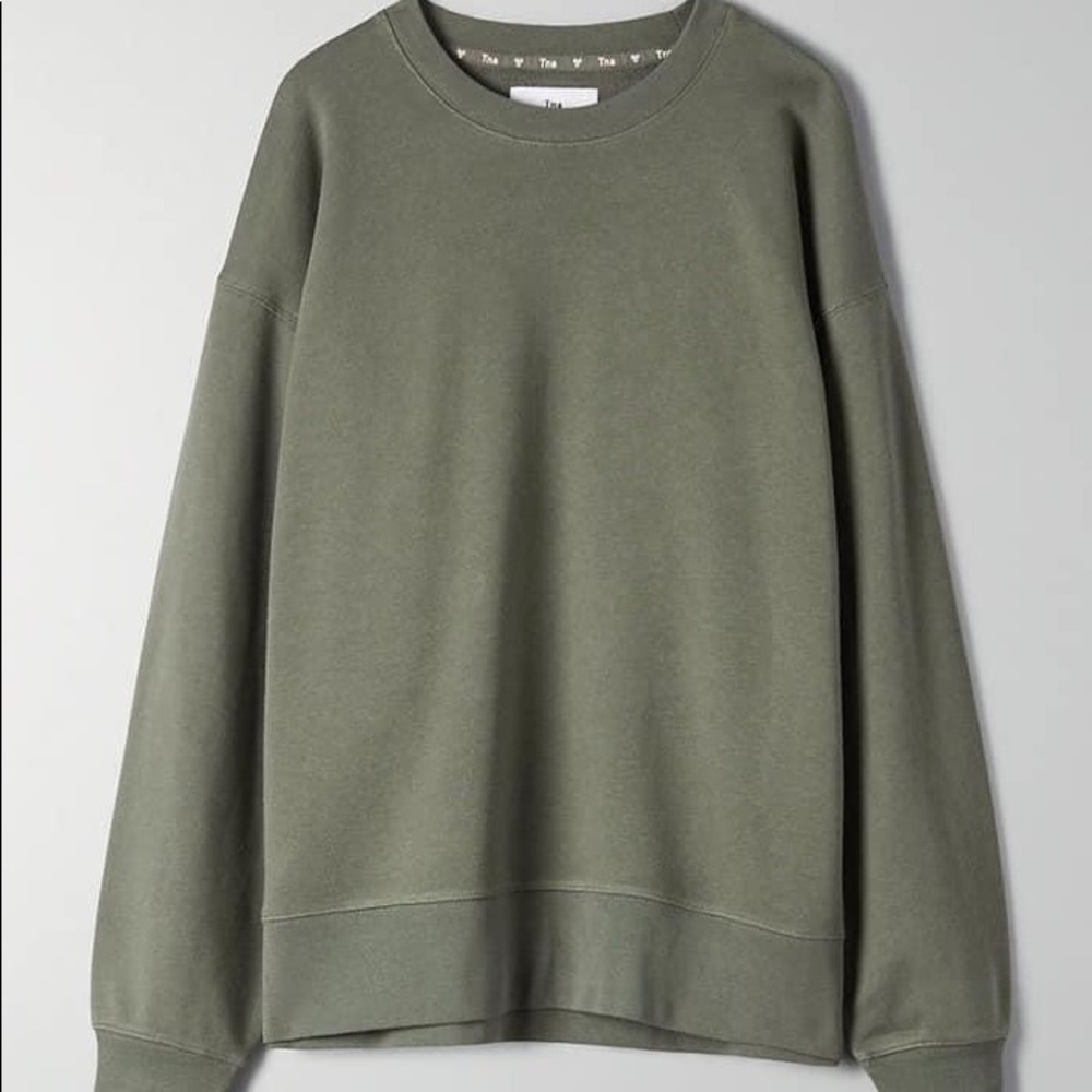 Aritzia TNA Oversized Crew Lightweight